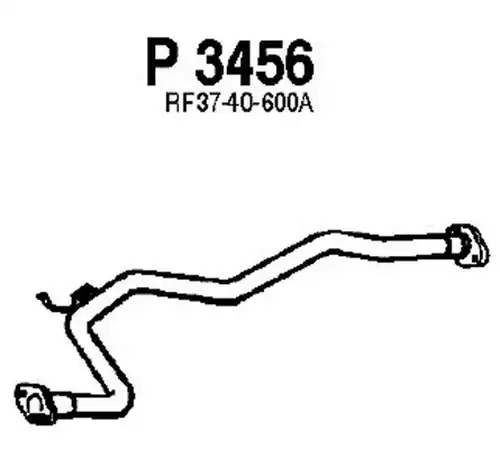 изпускателна тръба FENNO P3456