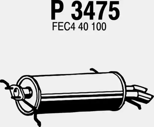 крайно гърне FENNO P3475