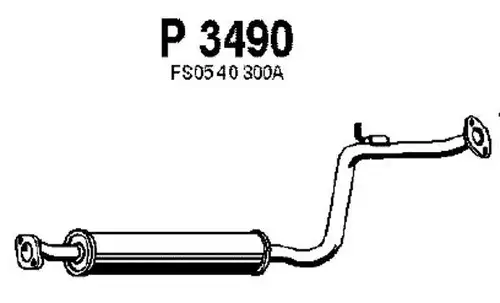 средно гърне FENNO P3490