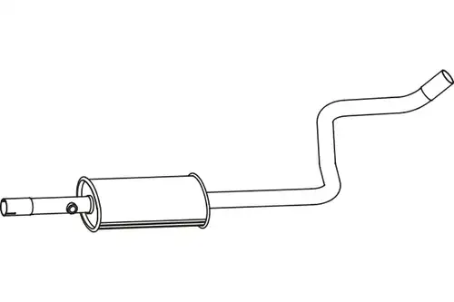 изпускателна тръба FENNO P38020
