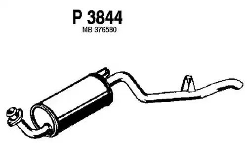 крайно гърне FENNO P3844