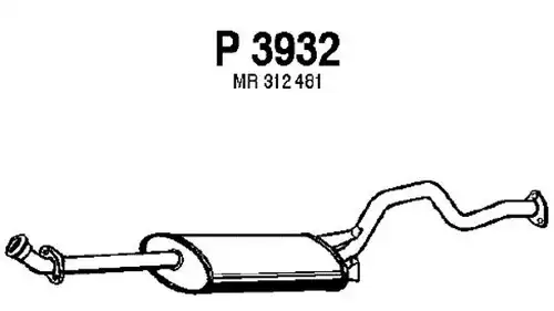 средно гърне FENNO P3932