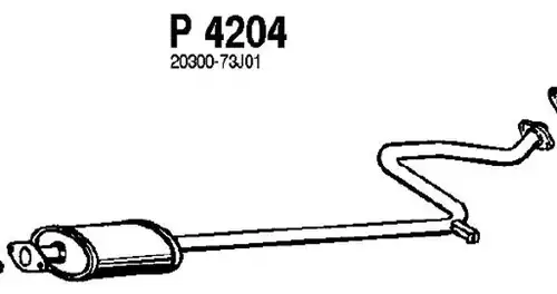 средно гърне FENNO P4204