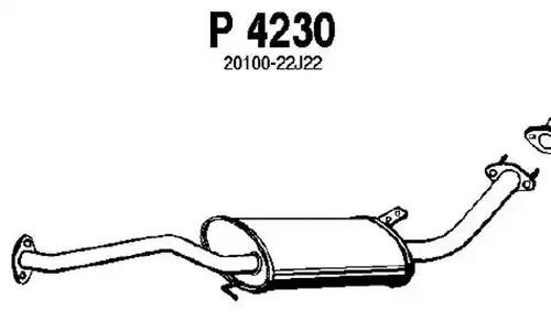 средно гърне FENNO P4230