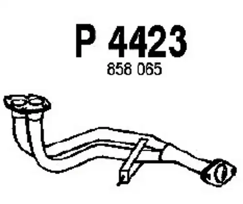 изпускателна тръба FENNO P4423