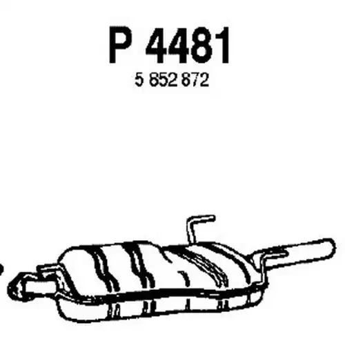 крайно гърне FENNO P4481