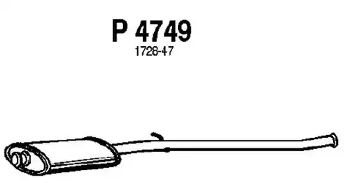 средно гърне FENNO P4749