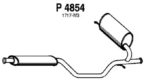 средно гърне FENNO P4854