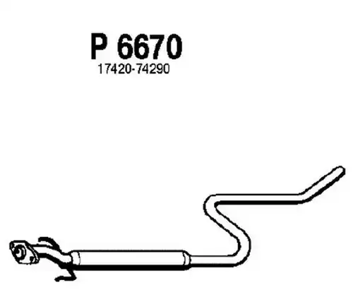 средно гърне FENNO P6670