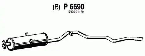 крайно гърне FENNO P6690