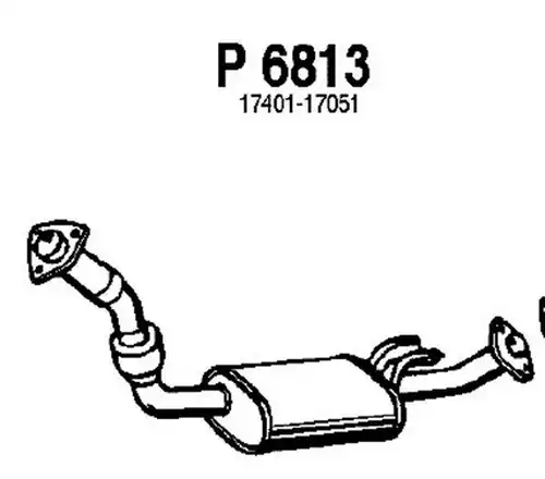 предно гърне FENNO P6813