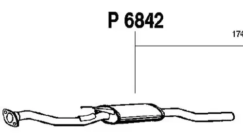 средно гърне FENNO P6842