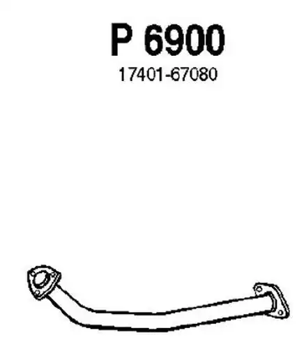 изпускателна тръба FENNO P6900