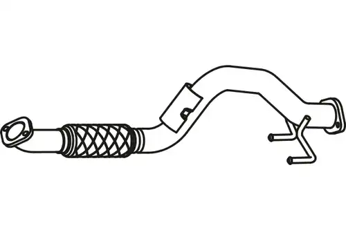 изпускателна тръба FENNO P72066