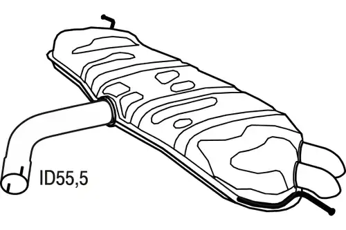 крайно гърне FENNO P72085