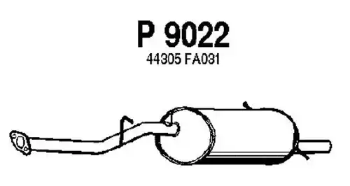 крайно гърне FENNO P9022