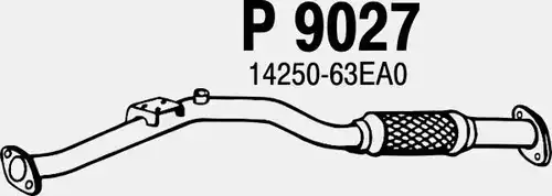 изпускателна тръба FENNO P9027