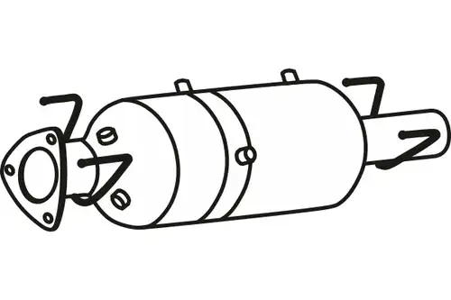 филтър за сажди/твърди частици, изпускателна система FENNO P9885DPF