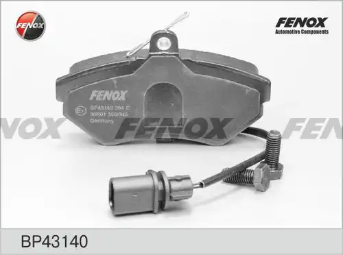 накладки FENOX BP43140