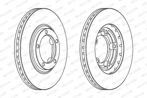 спирачен диск FERODO DDF1822