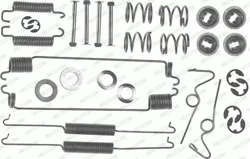 комплект принадлежности, спирани челюсти FERODO FBA116