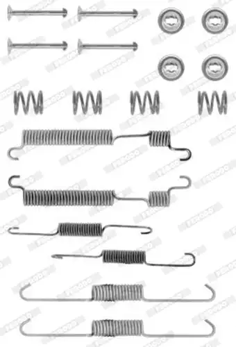 комплект принадлежности, спирани челюсти FERODO FBA224