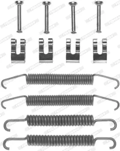 комплект принадлежности, спирани челюсти FERODO FBA26