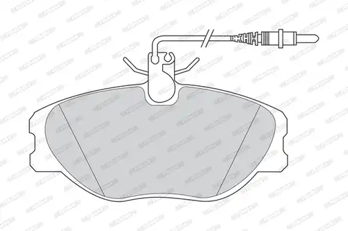 накладки FERODO FDB1000