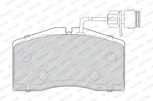 накладки FERODO FDB1509