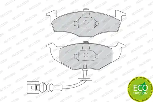 накладки FERODO FDB1634