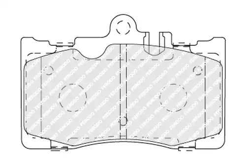 накладки FERODO FDB1688