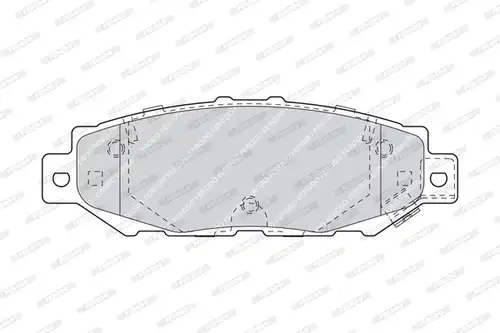 накладки FERODO FDB1703