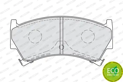 накладки FERODO FDB1981