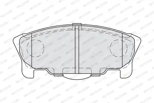 накладки FERODO FDB1987