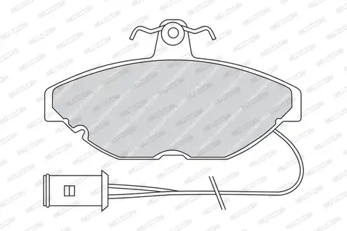 накладки FERODO FDB274