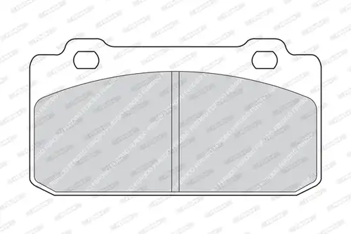 накладки FERODO FDB349