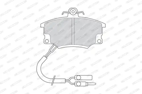 накладки FERODO FDB350