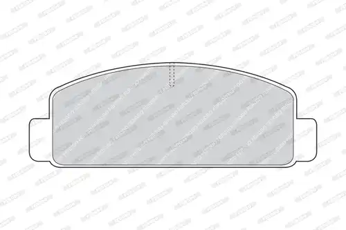 накладки FERODO FDB371