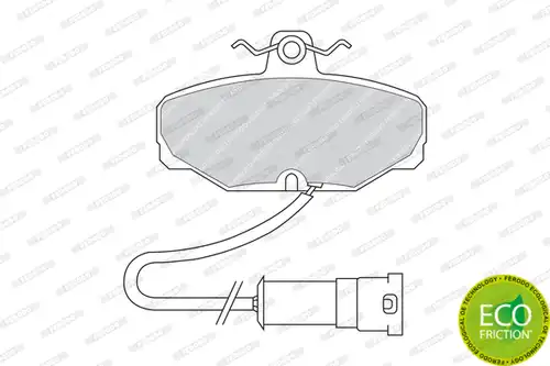 накладки FERODO FDB408