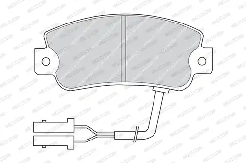 накладки FERODO FDB442