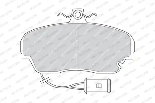 накладки FERODO FDB443