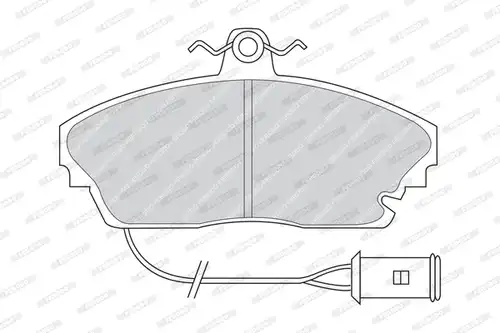 накладки FERODO FDB445