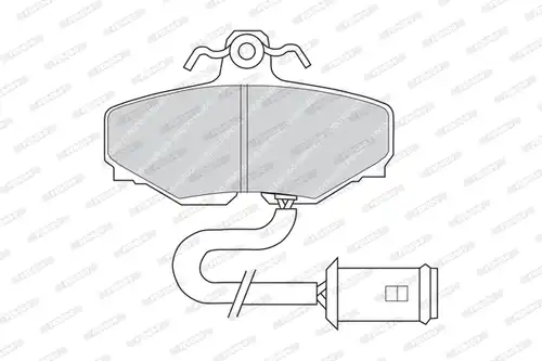 накладки FERODO FDB469