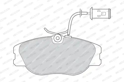 накладки FERODO FDB542