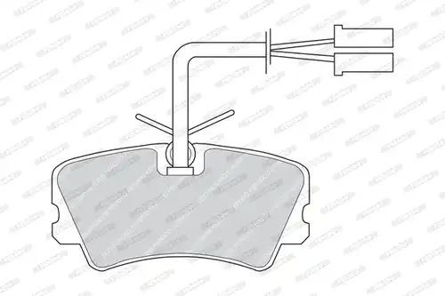 накладки FERODO FDB546