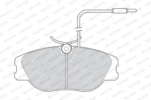 накладки FERODO FDB565