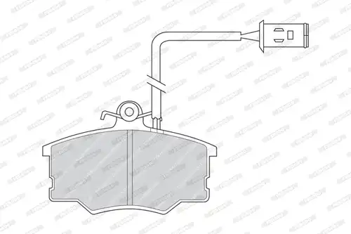 накладки FERODO FDB593