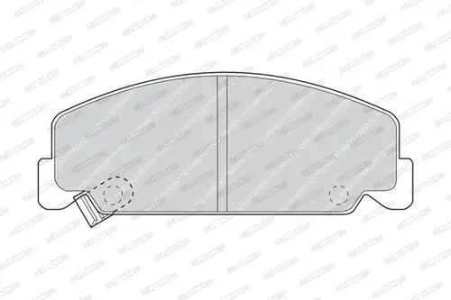 накладки FERODO FDB708