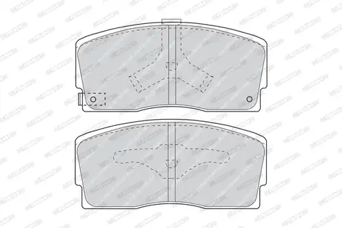 накладки FERODO FDB718