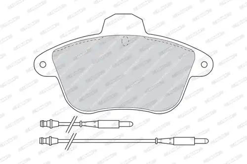 накладки FERODO FDB742